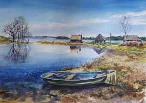 Тихая вода. Весна.